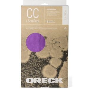 NEW Oreck AK1CC6H Type CC Vacuum Cleaner Superior Filtration Bags (5)